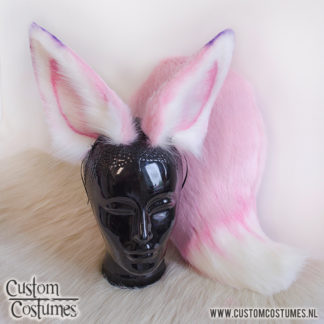 Fox in Pink and White, Nazuna from BNA Ears and/or Tail – Custom