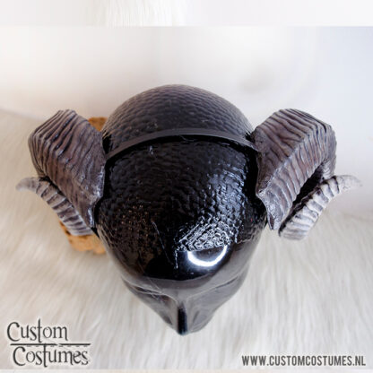 Ram curled in Brown and Beige Horns, Custom Order - Image 3