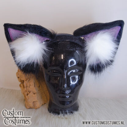 Cosgear Covers, Cat in Black and Pink Ears, Custom Order - Image 2