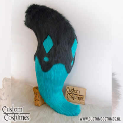 Cat in Black and Pink Ears, Custom Order - Image 4