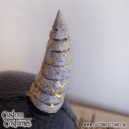 Faun in Beige and Gold Horns, Custom Order - Image 4