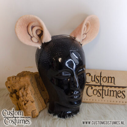 Rat in Pink Felted Ears, Custom Order - Image 2