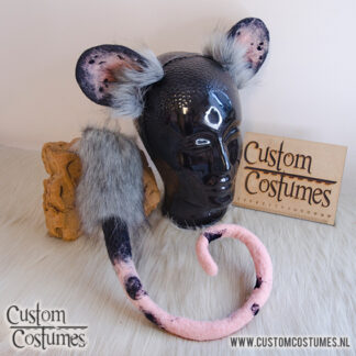 Possum in Black spots and Pink Ears and/or Tail
