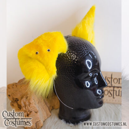 Worm on a String in UV reactive Yellow Ears and/or Tail - Image 4